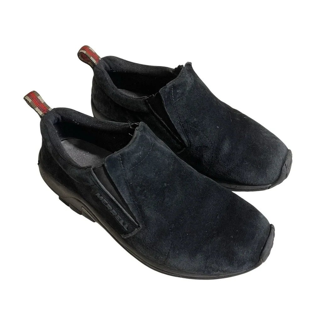 Merrell J60825 Men's 8.5 Jungle Moc Suede Midnight Slip On Comfort Hiking Shoes